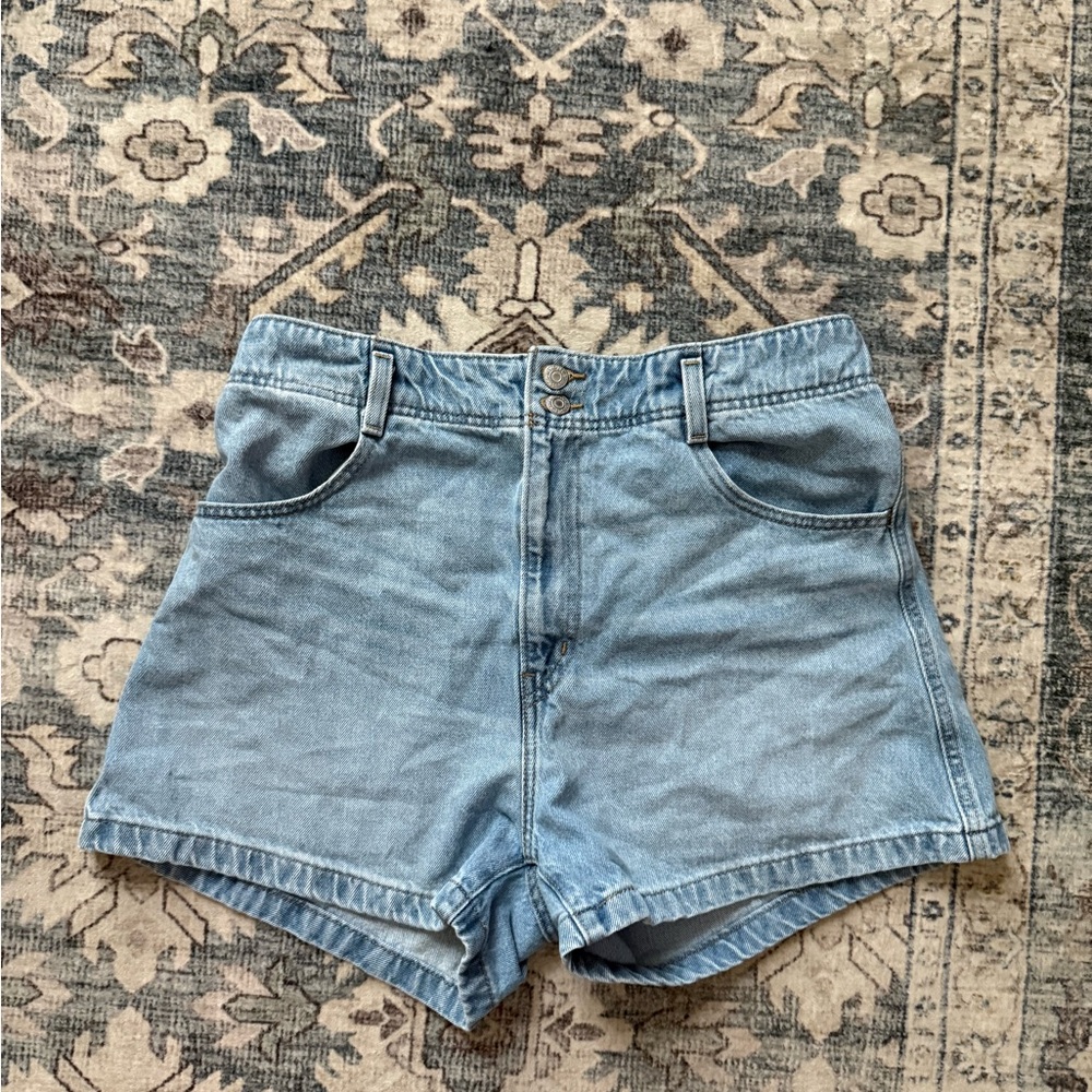 Levi's Light Blue Jean Shorts